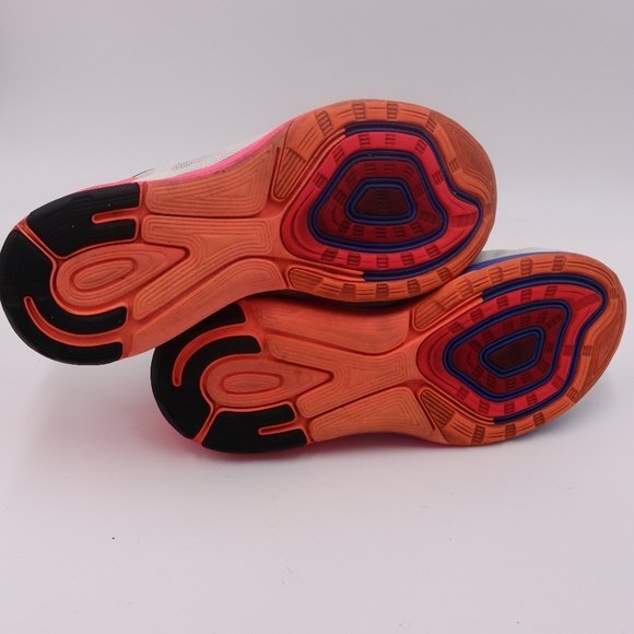 Nike Lunarglide Womens  Running Shoe Size 8 style 654434-101 - Picture 8 of 11